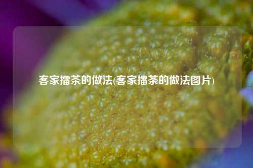 客家擂茶的做法(客家擂茶的做法图片)